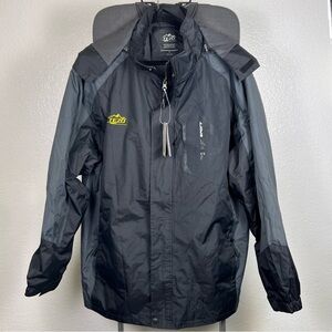 Tezo Men's Black Waterproof Jacket Size XL